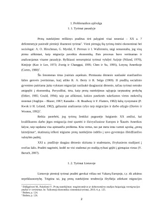 Protų nutekėjimo problematika. Paveikslėlis 2