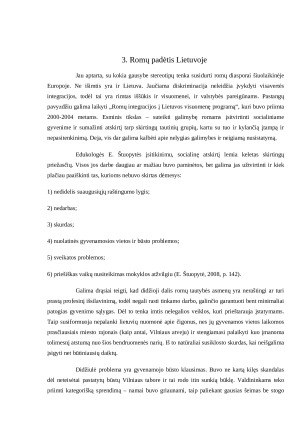 Romų bendruomenė Lietuvoje. Paveikslėlis 8