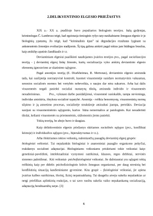 SOCIALINĖS PROBLEMOS ANALIZĖ – NEPILNAMEČIŲ DELIKVENTINIS ELGESYS. Paveikslėlis 6