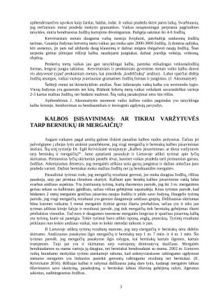 VAIKŲ KALBOS RAIDOS YPATYBĖS. Paveikslėlis 3