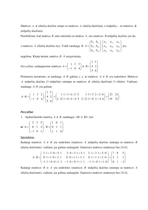 Matricos ir determinantai. Paveikslėlis 7
