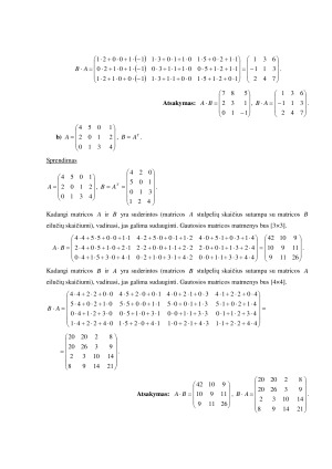 Matricos ir determinantai. Paveikslėlis 8