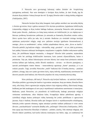 „Dievas mirė“ F. Nietzsche ir jo požiūris į religiją. Paveikslėlis 8