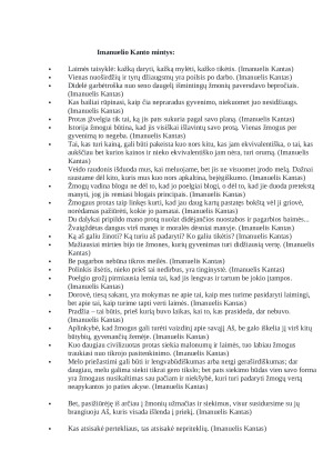 Imanuelio Kanto pagrindiniai filosofijos bruožai ir raida. Paveikslėlis 5