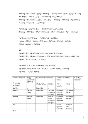 Neorganinės chemijos laboratorinių darbų ataskaitos. Paveikslėlis 5