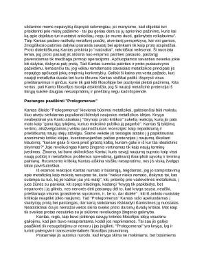 Kantas I. Prolegomenai. Paveikslėlis 4