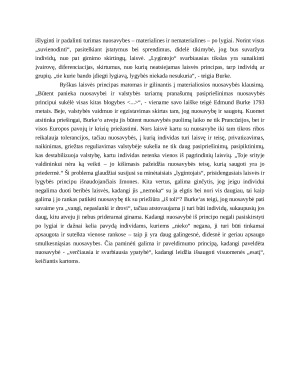 Laisvės samprata Edmund Burke filosofijoje. Paveikslėlis 9