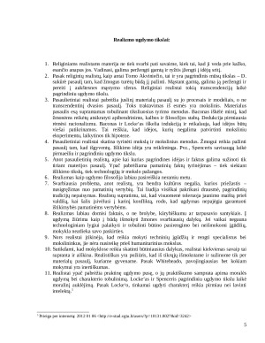MANO UGDYMO FILOSOFIJA LYGINANT SU REALIZMO IR IDEALIZMO FILOSOFIJOMIS. Paveikslėlis 5