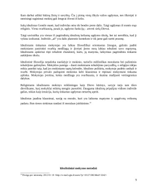 MANO UGDYMO FILOSOFIJA LYGINANT SU REALIZMO IR IDEALIZMO FILOSOFIJOMIS. Paveikslėlis 9