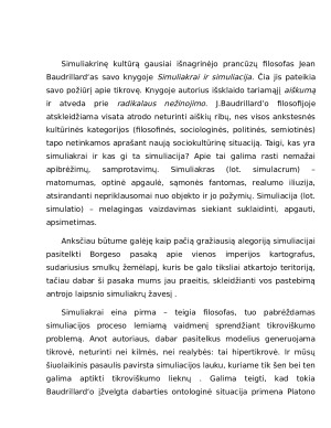 Simuliakrinė Kultūra. Paveikslėlis 2