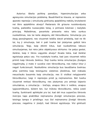 Simuliakrinė Kultūra. Paveikslėlis 5
