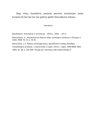 Simuliakrinė Kultūra. Paveikslėlis 9