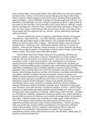 Sokrato požiūris ir mąstymo būdas. Paveikslėlis 4