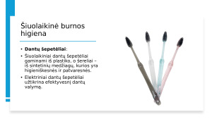 Burnos higienos palyginimas: šiandien ir prieš 100 metų. Paveikslėlis 7