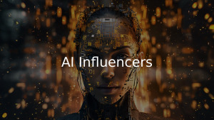 AI Influencers. Paveikslėlis 1