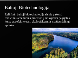 Biotechnologijos ir jų reikšmė. Paveikslėlis 6
