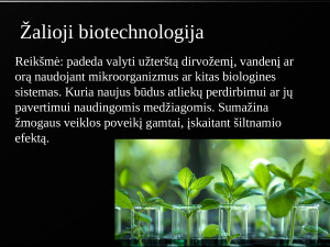 Biotechnologijos ir jų reikšmė. Paveikslėlis 9