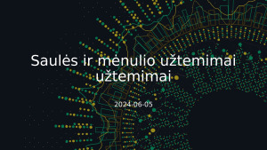 Saulės ir mėnulio užtemimai