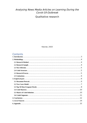 Analysing News Media Articles on Learning During the Covid-19 Outbreak. Paveikslėlis 1
