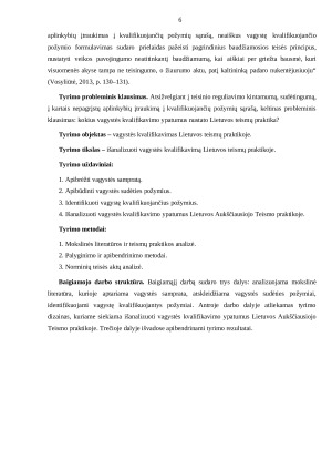 VAGYSTĖS KVALIFIKAVIMAS LIETUVOS TEISMŲ PRAKTIKOJE. Paveikslėlis 6