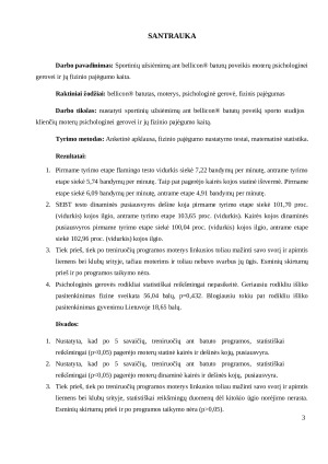 SPORTINIŲ UŽSIĖMIMŲ ANT BELLICON® BATUTŲ POVEIKIS MOTERŲ PSICHOLOGINEI GEROVEI IR JŲ FIZINIO PAJĖGUMO KAITA. Paveikslėlis 3