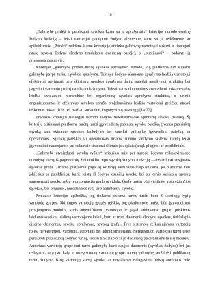 Žiniatinklio tipo žodynas su sąvokų grafo galimybėmis. Paveikslėlis 10