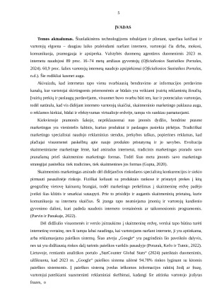 SKAITMENINĖS REKLAMOS „GOOGLE“ PAIEŠKOS SISTEMOJE POVEIKIS LIETUVOS AUTOMOBILIŲ SPORTO FEDERACIJOS NARIAMS. Paveikslėlis 5