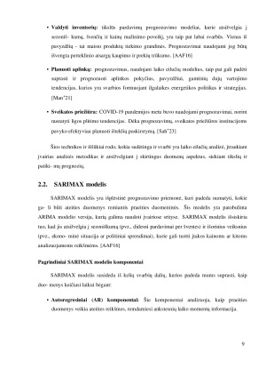 Kainų palyginimo ir prognozavimo sistema. Paveikslėlis 10