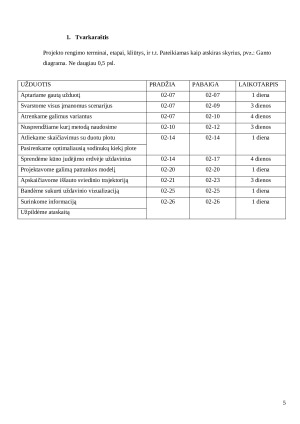 PBL ataskaitos šablonas. Paveikslėlis 5