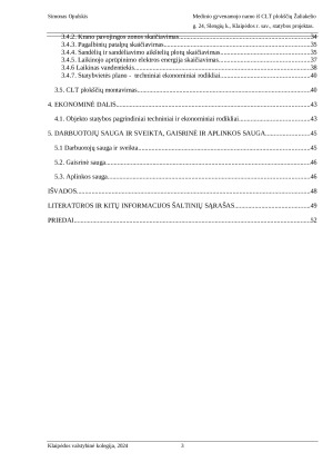 MEDINIO GYVENAMOJO NAMO IŠ CLT PLOKŠČIŲ ŽALIAKELIO G. 24, SLENGIŲ K., KLAIPĖDOS R. SAV., STATYBOS PROJEKTAS. Paveikslėlis 3