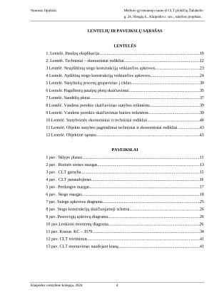 MEDINIO GYVENAMOJO NAMO IŠ CLT PLOKŠČIŲ ŽALIAKELIO G. 24, SLENGIŲ K., KLAIPĖDOS R. SAV., STATYBOS PROJEKTAS. Paveikslėlis 4