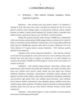 KINEZITERAPIJOS POVEIKIS PACIENTAMS, SERGANTIEMS RUBINŠTEINO – TEIBI SINDROMU. Paveikslėlis 8