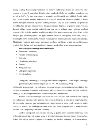 KINEZITERAPIJOS VANDENYJE POVEIKIS ŠIRDIES IR KRAUJAGYSLIŲ SISTEMAI. STRAIPSNIŲ APŽVALGA. Paveikslėlis 8