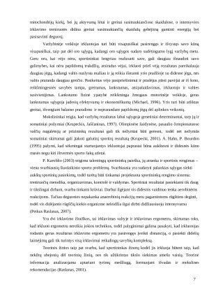IRKLUOTOJŲ MERGINŲ KOJŲ RAUMENŲ GALINGUMO, AEROBINIO PAJĖGUMO RODIKLIŲ SĄSAJOS SU VARŽYBŲ REZULTATAIS. Paveikslėlis 8