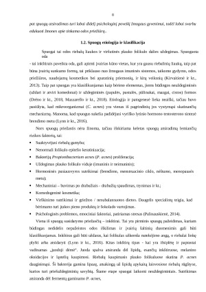 DARSONVALIO PROCEDŪRŲ IR KOSMETIKOS SU ARBATMEDŽIU POVEIKIS SPUOGAIS PAVEIKTAI NUGAROS ODAI. Paveikslėlis 8