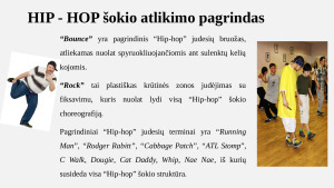 Hip – Hop šokis. Paveikslėlis 6