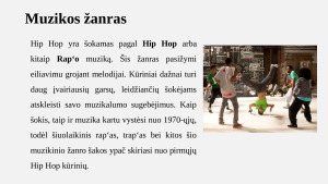 Hip – Hop šokis. Paveikslėlis 7