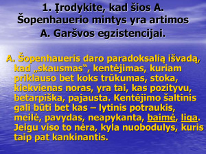 A. Šopenhaueris, A. Garšva. Užduotys. Paveikslėlis 2