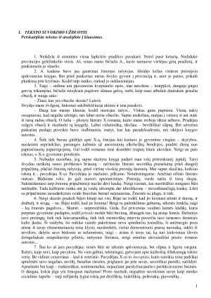 TEKSTO SUVOKIMO UŽDUOTIS. Paveikslėlis 1