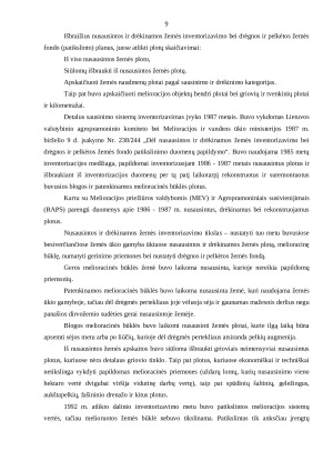 MELIORUOTŲ ŽEMIŲ KĖDAINIŲ SAVIVALDYBĖJE BŪKLĖ. Paveikslėlis 9