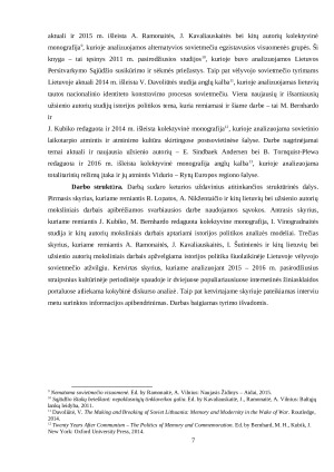 ISTORIJOS POLITIKA ŠIUOLAIKINĖJE LIETUVOJE VĖLYVOJO SOVIETMEČIO ATŽVILGIU JUSTINO MARCINKEVIČIAUS ATVEJIS. Paveikslėlis 9