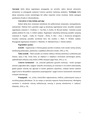 LIETUVOS KARIUOMENĖS ĮVAIZDIS KAIP ATSAKAS Į RUSIJOS PROPAGANDĄ (PRIVALOMOSIOS KARO TARNYBOS ATNAUJINIMO ATVEJIS). Paveikslėlis 8
