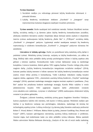 LAŽYBŲ BENDROVIŲ KOMUNIKACIJOS ANALIZĖ SOCIALINĖSE MEDIJOSE „BALTIC BET“ IR „TOP SPORT“ ORGANIZACIJŲ ATVEJAI. Paveikslėlis 9