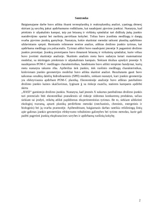 Plastikui apdirbti skirto drožimo įrankio geometrijos tyrimas. Paveikslėlis 2