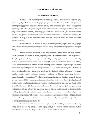 Broilerių nugaros priekinio plačiausiojo raumens patologija, jos priežastys, morfologinė analizė. Paveikslėlis 8