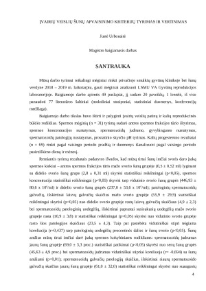 Įvairių veislių šunų apvaisinimo kriterijų tyrimas ir vertinimas. Paveikslėlis 4