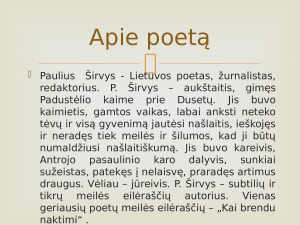 Paulius Širvys. Paveikslėlis 3