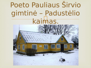 Paulius Širvys. Paveikslėlis 5