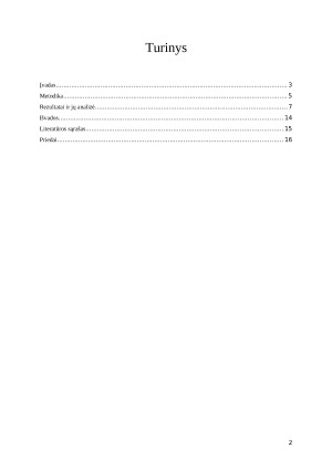Nuostatų įvertinimas pagal semantinio diferencialo skalę. Paveikslėlis 2