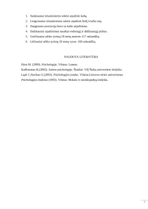 Objektų atpažinimas lytėjimu. Paveikslėlis 7